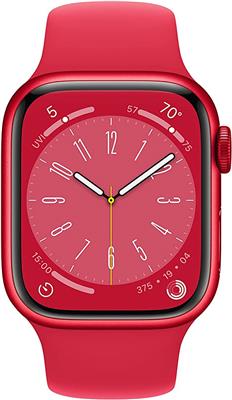 Reloj inteligente APPLE WATCH SERIES 8 45MM S/M RED Aluminum Case RED Sport Band MNUR3LL/A